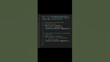 How to Leverage Pattern Matching for instanceof in Java