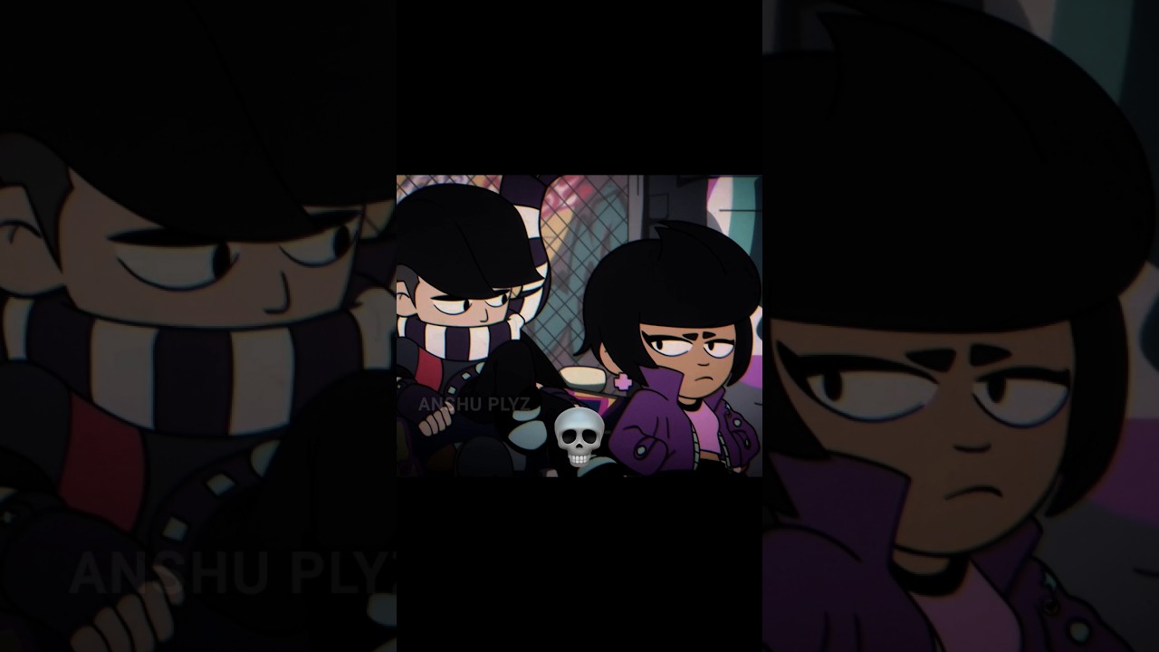 Edgar and Bibi ☠️ brawlstar 🔥