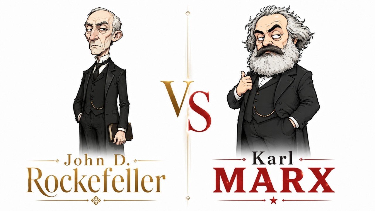 Marx vs Rockefeller: Teoría vs monopolio: ¿Quién tenía … — Transcript