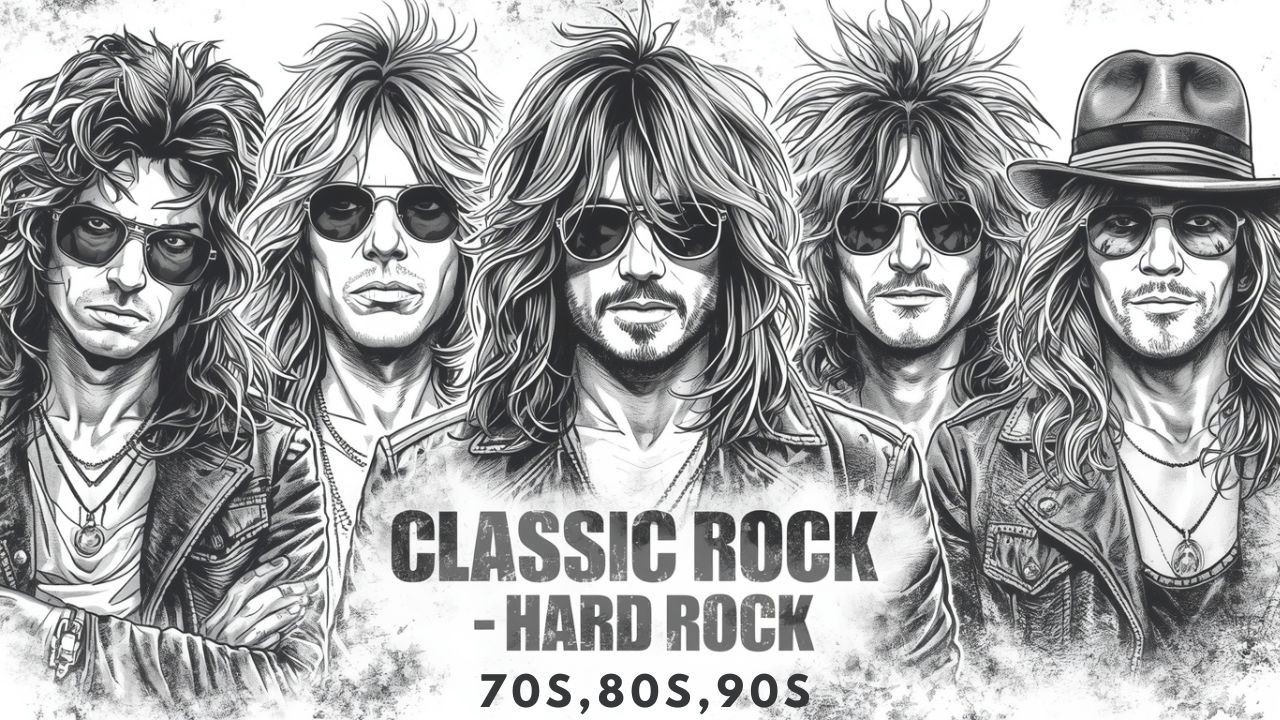 Classic Hard Rock Mix 70s 80s 🎸Best Rock Metal Songs Playlist 🎶 Inspired by Judas Priest Deep Purp