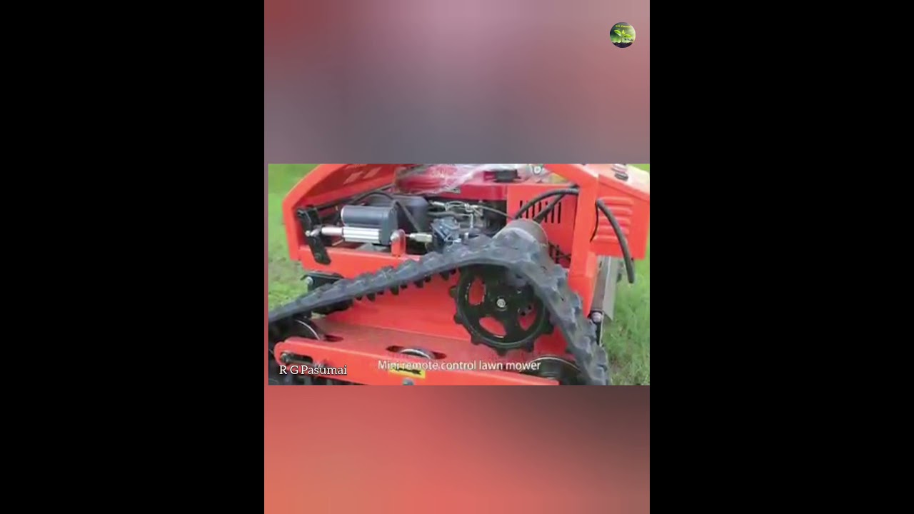 mini remote control lawnmower