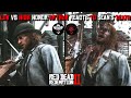 Low Honor vs High Honor Arthur Reacts To Sean's Death In Red Dead Redemption 2