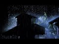The Sound of Heavy Rain 🌨 and Thunderstorms⚡️Under a Tin Roof, Asmr For Sleep 🎶