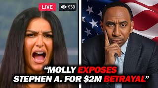 MOLLY Qerim EXPOSES Stephen A. Smith for $2M Betrayal?! ESPN About To COLLAPSE!