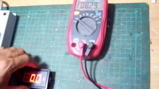 Testing, it is very accuracy  Compared with digital multimeter