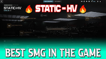 🔥META STATIC-HV LOADOUT 🔥 Best Class Setup