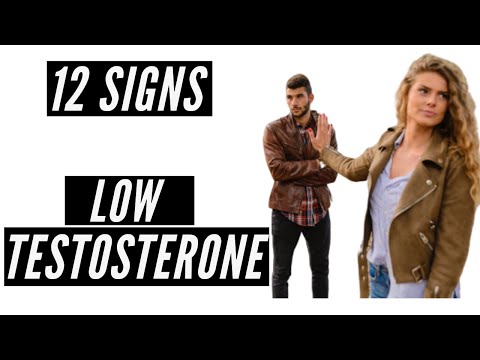 12 signs and symptoms of low testosterone in men
