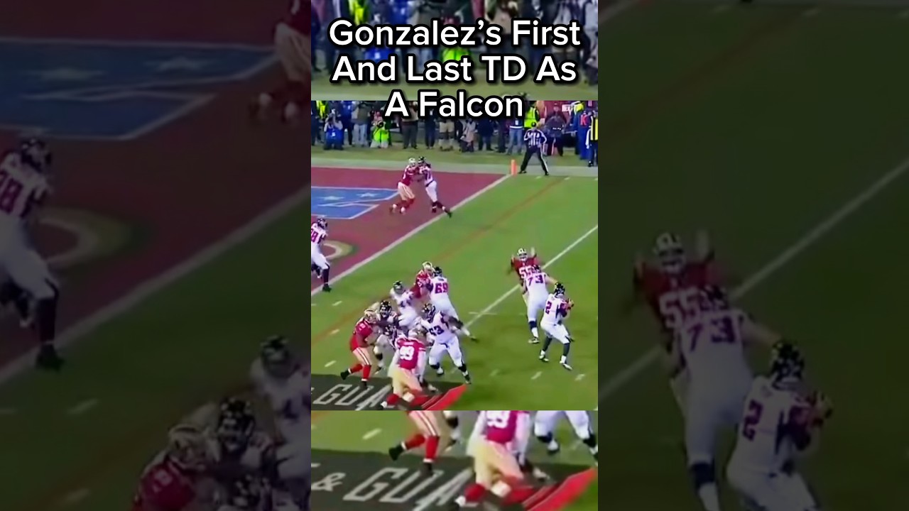 Tony Gonzalez’s First And Last TDs As A Falcon 