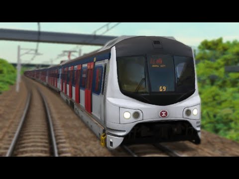 OpenBVE | East Rail Line | Lo Wu to Hung Hom (Sha Tin Platform 4) | MLR ...