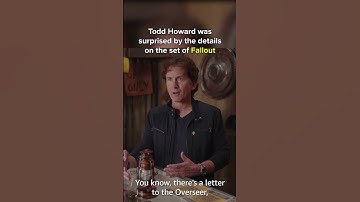 This Fallout show detail surprised Todd Howard