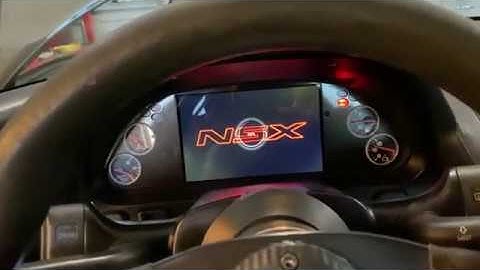 RealDash in NSX.  Virtual Display