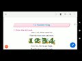 number song std 1