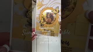 Sunflower Printable