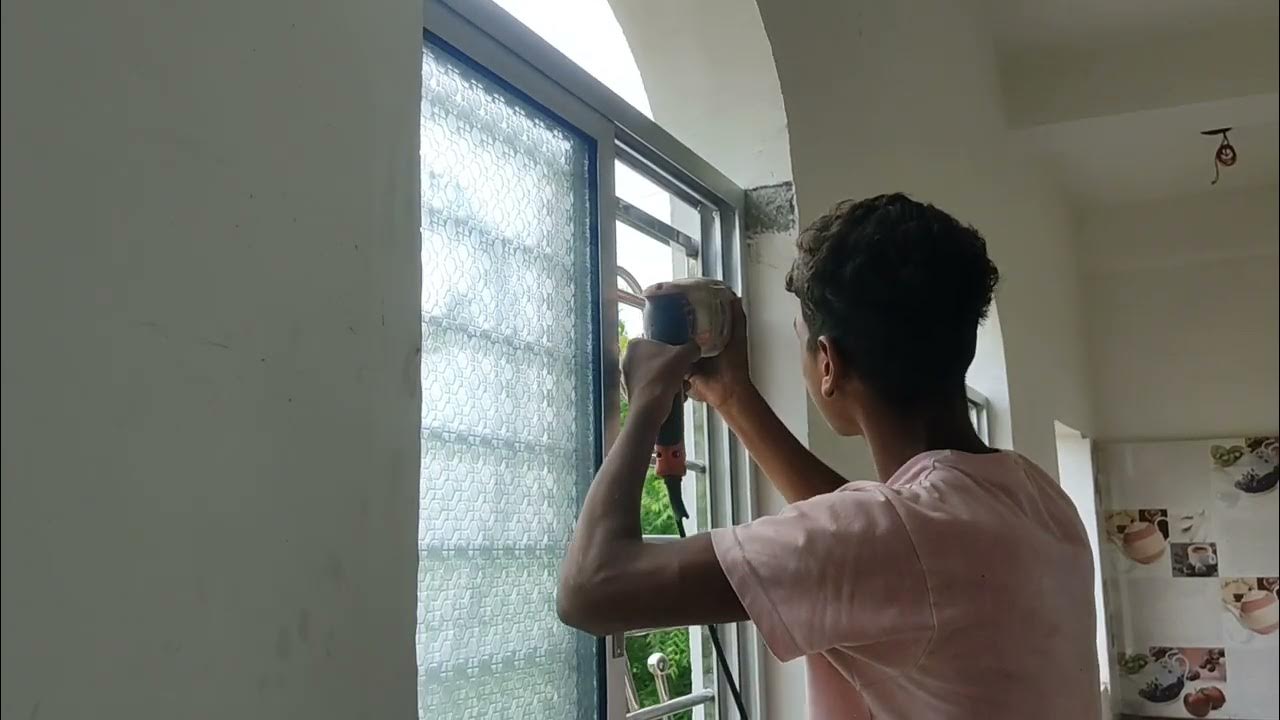 How to Install sliding window installation How to install aluminum