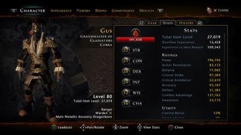 Neverwinter Defense Stat Bug