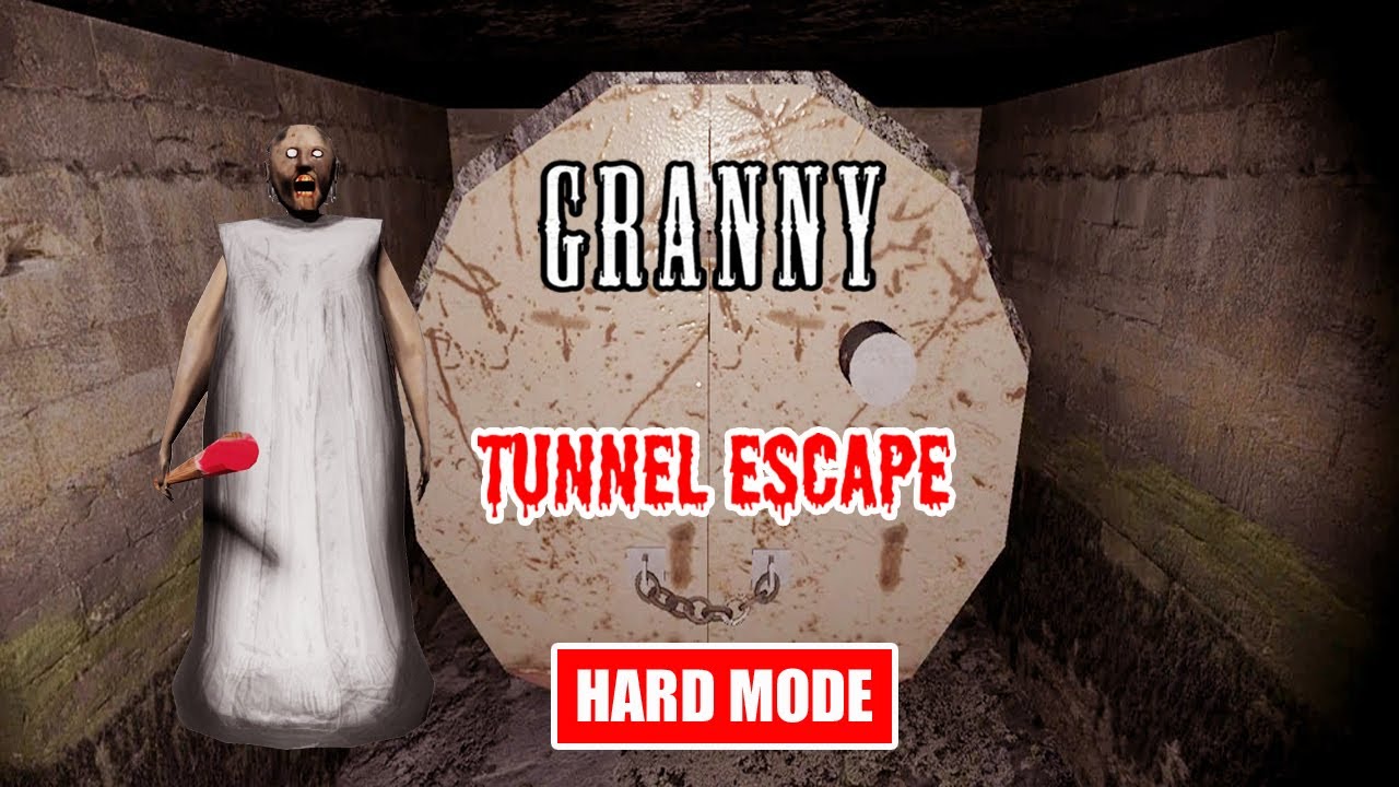 Granny 1 Tunnel Escape in HARD MODE | Full Horror Game Gameplay ...