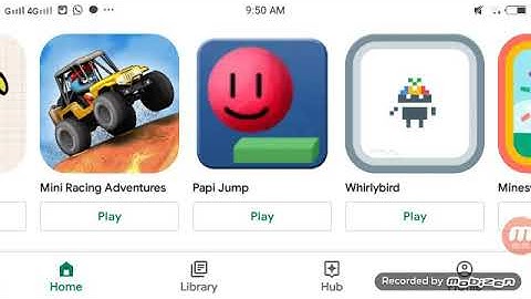 Mini Racing Adventures Installed In Play Store Dune Runner And Bumpy Backyard