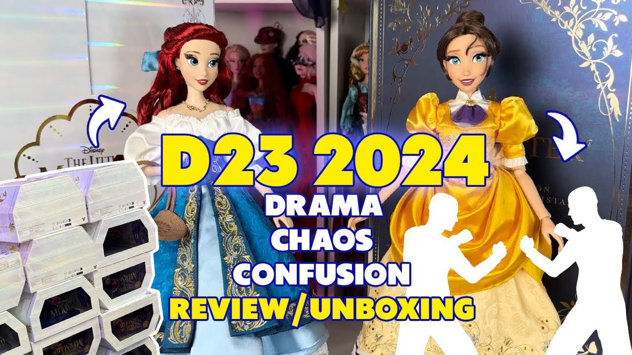 D23 2024 Dolls TELL ALL + Jane & Ariel Unboxing/Review
