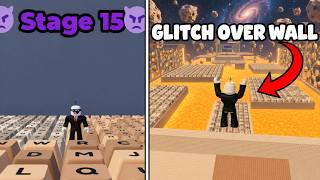 I GLITCHED into the *NEW STAGES* and WON before they released! +1 Speed Keyboard Escape