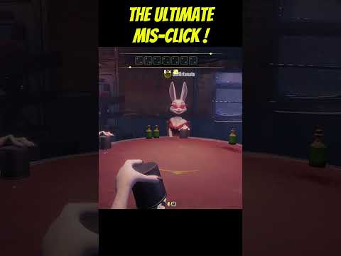 The Ultimate Mis-Click in Liar's Bar