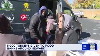PIX 11 News: NJ community comes together to give out 4,000 Thanksgiving meals