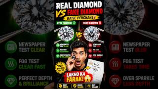 Real Diamond vs Fake Diamond 💎 Kaise Pehchane? 😳 | 3 Easy Tests