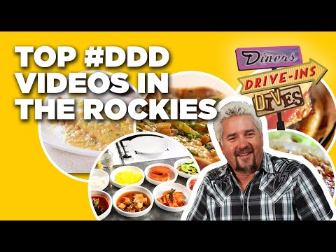 Top 20 DDD Videos in the Rockies with Guy Fieri Diners Drive-Ins and Dives Food Network