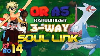 OUR FIRST LEGENDARY ENCOUNTERS!!!! Pokemon ORAS 3-Way Randomizer Soullink [14]