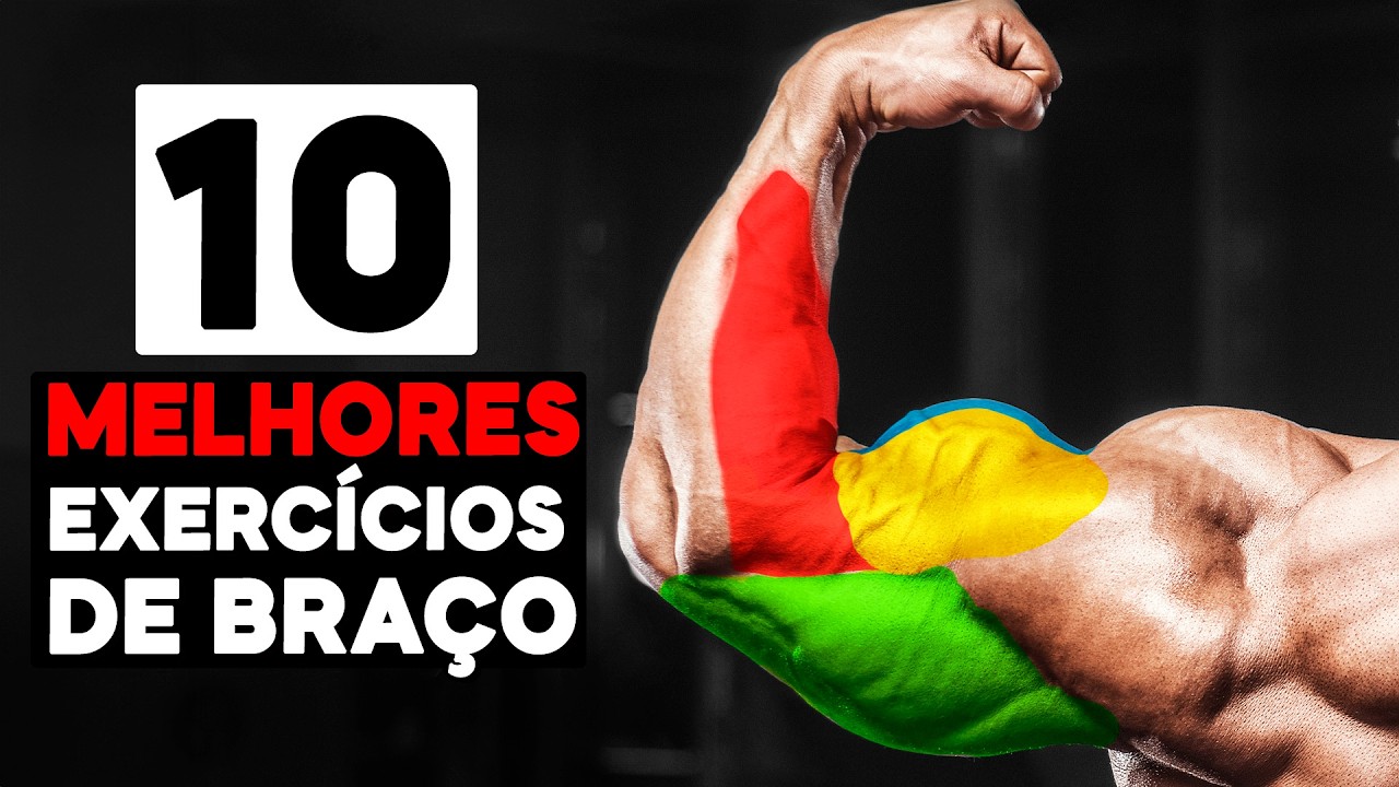 ESPECIALISTAS CONCORDAM: ESSES SÃO 10 MELHORES EXERCÍCIOS PARA BRAÇOS GRANDES