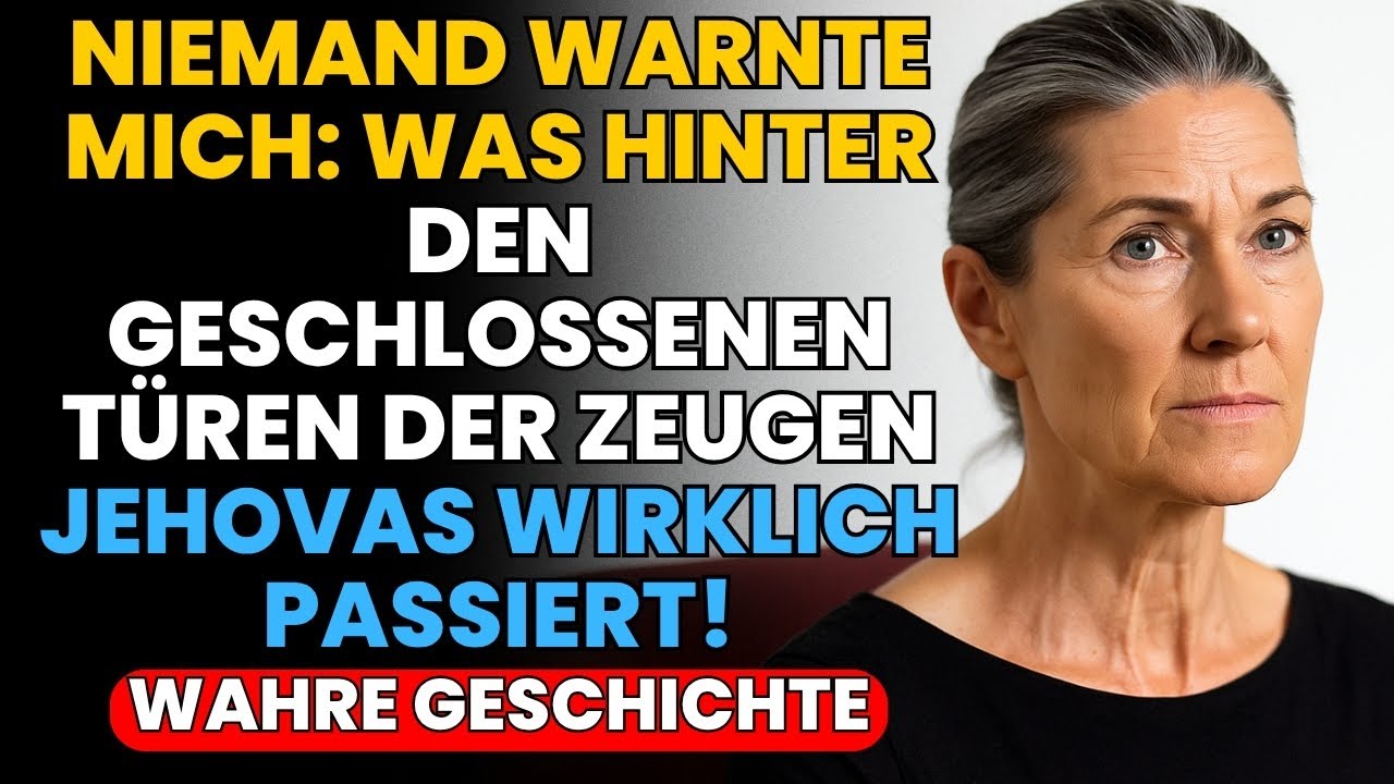 Ex-Zeugin Jehovas packt aus! - Was in der Versammlung geschah, wird dich schockieren!