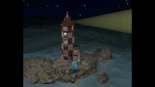 Lighthouse (Blender Ocean Modifier Example)
