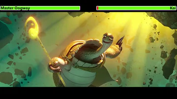 Master Oogway vs. Kai with healthbars