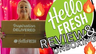 Hello Fresh Review & Unboxing 2019- What's In The Box- Cook with Me