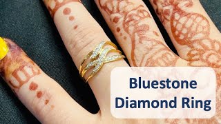Bluestone Diamond Ring