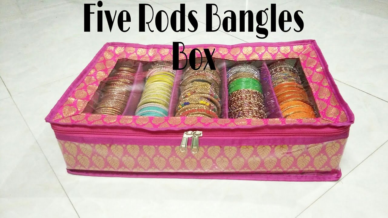 DIY : Five Rods Bangles Box Tutorial By Anamika Mishra.....