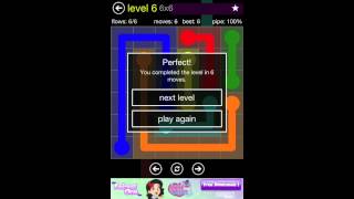 ‪Flow Free 6x6 level 6 (Regular Pack Easy)‬ screenshot 4