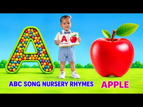 A for Apple & आ से अनार | ABC Song | Hindi English Alphabet Learning for Kids #nursaryrhymes #viral