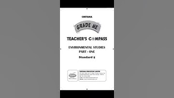 Std 5 EVS - I SSC board Chetna Workbook solution whole chapter notes Part II @Nextdoortonotes 