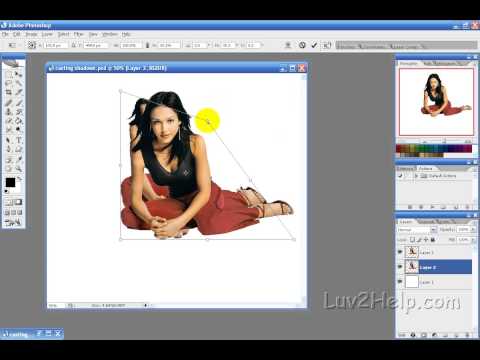 Casting Shadows Using Photoshop
