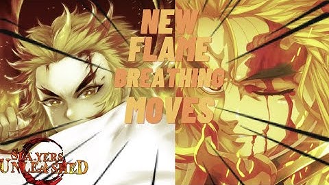 SLAYERS UNLEASHED NEW FLAME BREATHING MOVES SHOWCASE (NEW CODES)