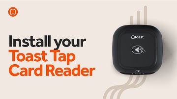 Install your Toast Tap Card Reader