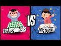 Diffusion vs Transformers — Unraveling Why ChatGPT Chooses Transformers!