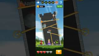Hero rescue pin puzzle pull the pin level 265 screenshot 5