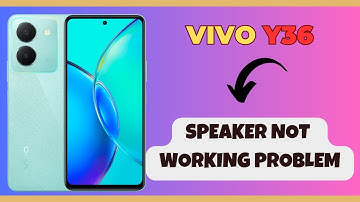 Speaker Not Working Problem VIVO Y36 || How to solve speaker issues || Speaker not connecting