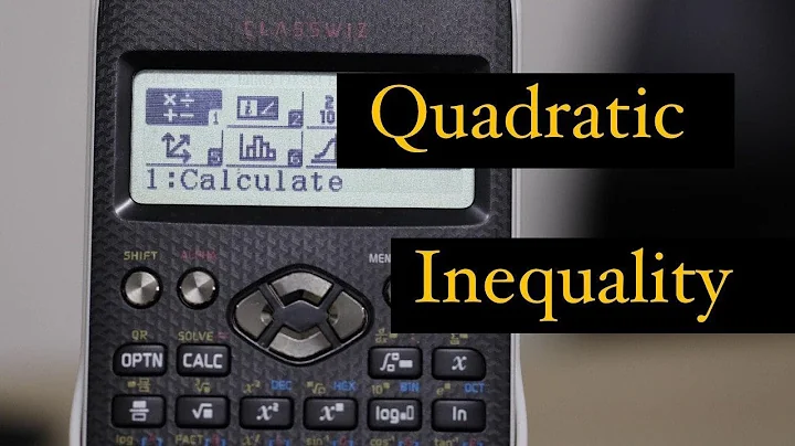 How to solve quadratic inequality?
