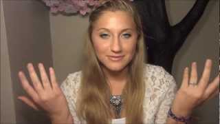 glowy, peachy makeup tutorial for spring