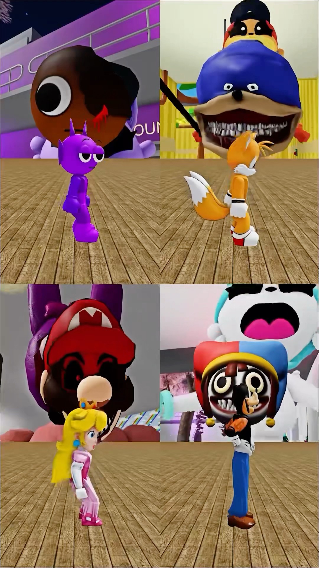 Roblox Incredibox Sprunki Jumpsacare's #digitalcircus #sonic #mario #pomni #catnap #dogday