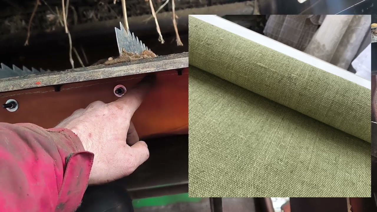 Фартух грохота Єнісей-1200, Нива Ск-5, підготовка комбайна до сезону.