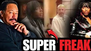 Judge Joe Brown Reacts to His OWN Rick James Retro Video Clip!