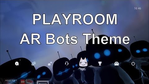 Playroom AR Bots - PS4 Theme Showcase